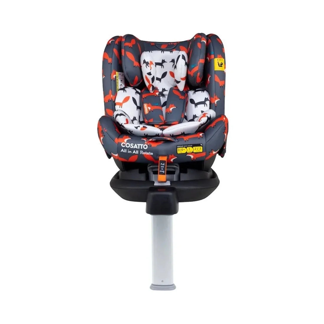 Cosatto All in All 360 Rotate i-Size Car Seat - Charcoal Mister Fox