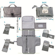 Portable Waterproof Baby Change Pilch image 8