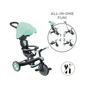 Globber Explorer Trike 4 in 1 - Mint image 4