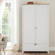 Tutti Bambini Verona Wardrobe - White/Oak image 1