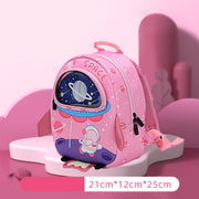 Breathable Trend Astronaut Kindergarten Anti Lost Backpack image 3