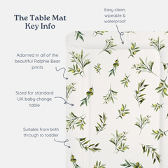 Woodland Baby Changing Mat