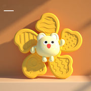 Baby Bath Spinning Top Toy Safe Interesting Baby Bath Toys Animal Hand Spinner Toys With Suction Cups Spin Toy image 5