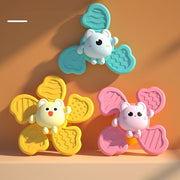 Baby Bath Spinning Top Toy Safe Interesting Baby Bath Toys Animal Hand Spinner Toys With Suction Cups Spin Toy image 8