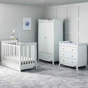 Ickle Bubba Snowdon 4 in 1 Mini 3 Piece Furniture Set White - Premium Sprung Mattress image 2