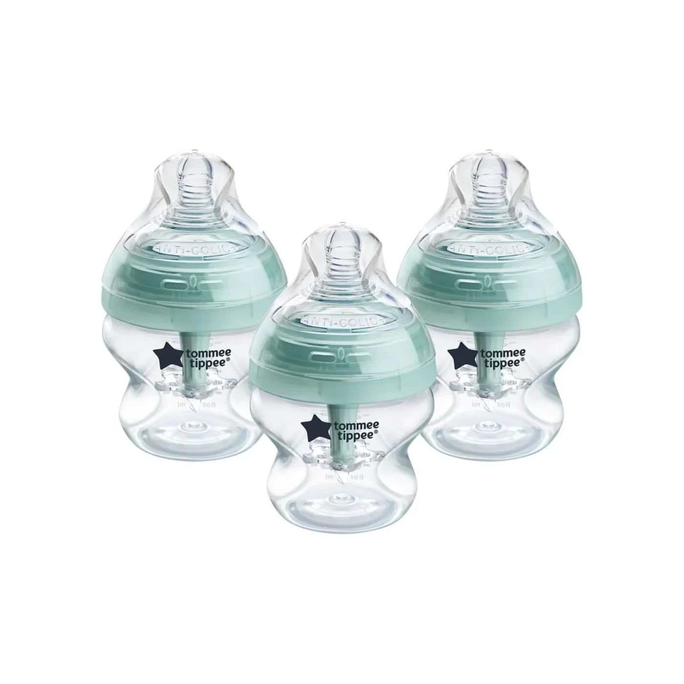 Tommee Tippee Advanced Anti-Colic Feeding Bottles 150ml – Pack of 3