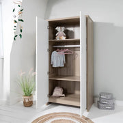 Tutti Bambini Modena 3-Piece Nursery Furniture Set – White & Oak image 19