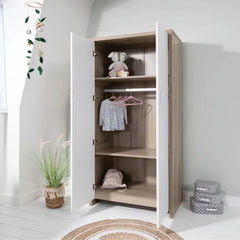 Tutti Bambini Modena 3-Piece Nursery Furniture Set – White & Oak