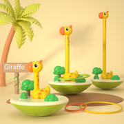 TUmbler Animal Rainbow Ring Baby Early Education Puzzle 3-6 Years Old Parent-child Interaction Toys image 2