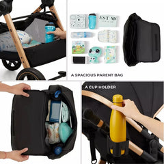 Kinderkraft ESME 3-in-1 Travel System with Car Seat