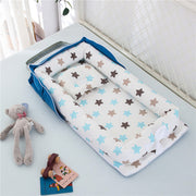 Cotton Portable Baby Crib Newborn Foldable image 4