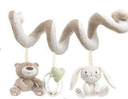 Infant Toddler Rattles Toys for Baby Stroller Crib Soft Rabbit Bear Style Pram Hanging Toys Plush Appease Doll Bed Accessories image 5