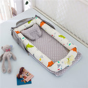 Cotton Portable Baby Crib Newborn Foldable image 6