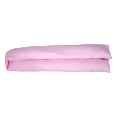 12 Ft Full Body Support Pillow with Removable Light Pink Cover