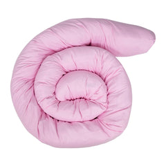 12 Ft Full Body Support Pillow with Removable Light Pink Cover