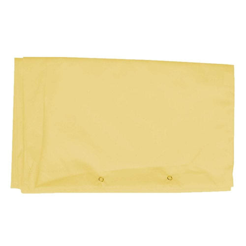 12 ft maternity pillowcase in buttercup cream fabric with snap button closures