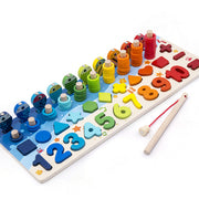 Children 3D Alphabet Number Puzzle Baby Colorful Geometric Digital Letter Educational Toy image 3