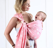 Baby sling solid color baby carrier image 10