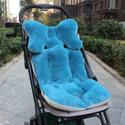 Baby padded stroller cotton pad image 2