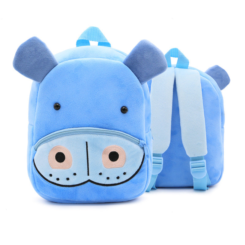 Cute Plush Animal Backpack for Kids – Cartoon Nursery & School Bag