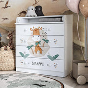Shefa Kids 800 Changing Dresser - Giraffe image 1