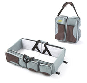 New multi function Mommy bag type baby portable bed folding sleeping basket outdoors baby sleeping baby image 12