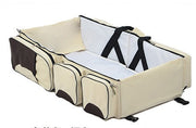 New multi function Mommy bag type baby portable bed folding sleeping basket outdoors baby sleeping baby image 9