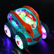 Electric Tumbling Light Music 1-3 Years Old Male And Female Baby Educational Toy Car image 3