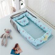 Cotton Portable Baby Crib Newborn Foldable image 22