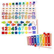 Children 3D Alphabet Number Puzzle Baby Colorful Geometric Digital Letter Educational Toy image 16