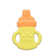 Toddlers Infants Baby Teething Toy Soft Silicone Fruit Teether Holder image 8