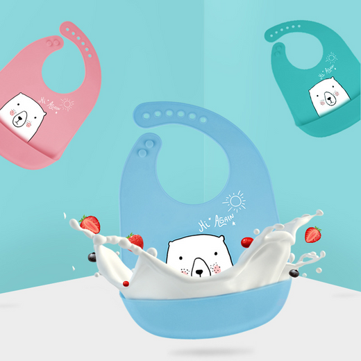 Baby Feeding Bib – Soft & Absorbent Dribble Bib
