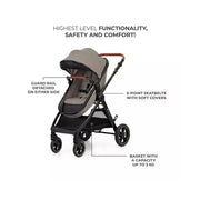 Kinderkraft ESME 3-in-1 Travel System with Car Seat image 5