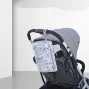 Baby Diapers Go Out Storage Bag Portable Changing Pad image 3