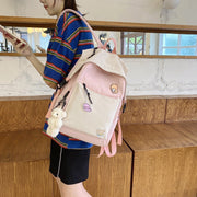 Korean-Style Girls School Backpack – Casual College & Student Rucksack image 5
