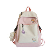 Korean-Style Girls School Backpack – Casual College & Student Rucksack image 1