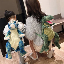 3D Dinosaur Kids Backpack – Cute Plush Cartoon Bag for Boys & Girls