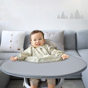 Bib Tray Baby Eat Dirty Mat Baby Eat Water-Proof Bib image 3
