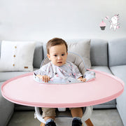 Bib Tray Baby Eat Dirty Mat Baby Eat Water-Proof Bib image 4
