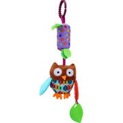 Baby Grip Plush Toy 0-3 Years Old Wind Chime Bed Bell Rattle Pendant image 7