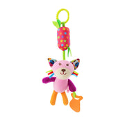 Baby Grip Plush Toy 0-3 Years Old Wind Chime Bed Bell Rattle Pendant image 1