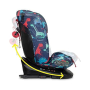 Cosatto Get Set Grow i-Size 360 Car Seat - D Is For Dino image 6