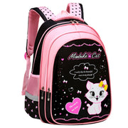Kids School Cute Cat Print Backpack image 3