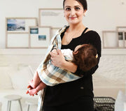 Baby sling solid color baby carrier image 2