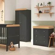 Tutti Bambini Rio Chest Changer - Slate/Honey Oak image 4
