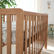 Tutti Bambini Malmo Cot Bed & Rio 2-Piece Furniture Set – Dove Grey & Honey Oak image 4