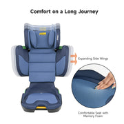Jovikids Rober Foldable High Back Booster - Blue image 16