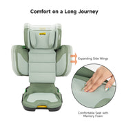 Jovikids Rober Foldable High Back Booster - Green image 6