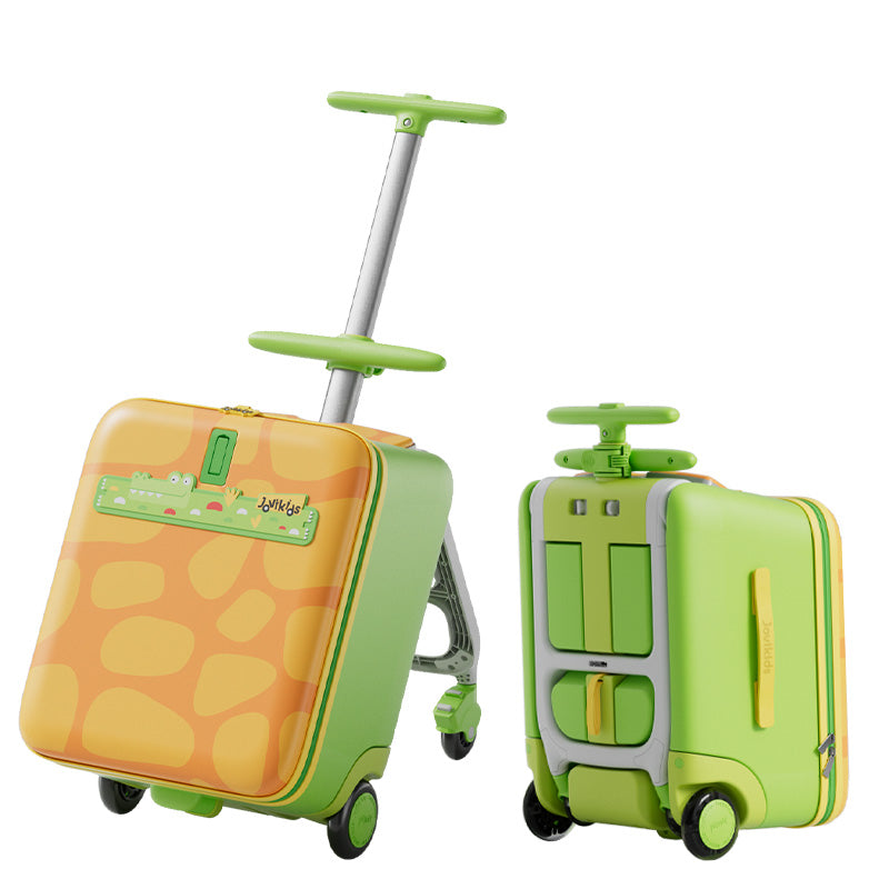 Jovikids 3 in 1 Children's Ride On Suitcase - Green