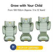 Jovikids Rober Foldable High Back Booster - Green image 3